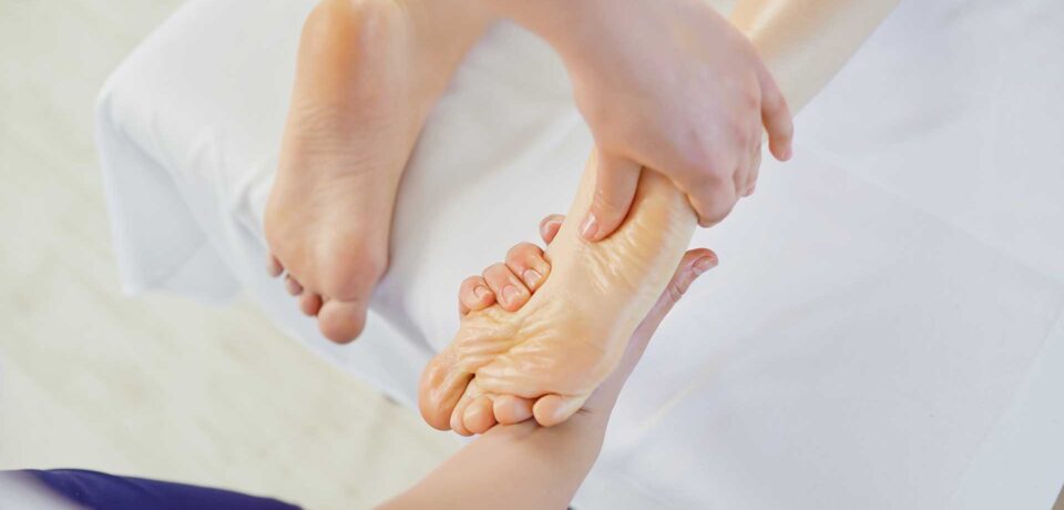 Fußreflexzonenmassage